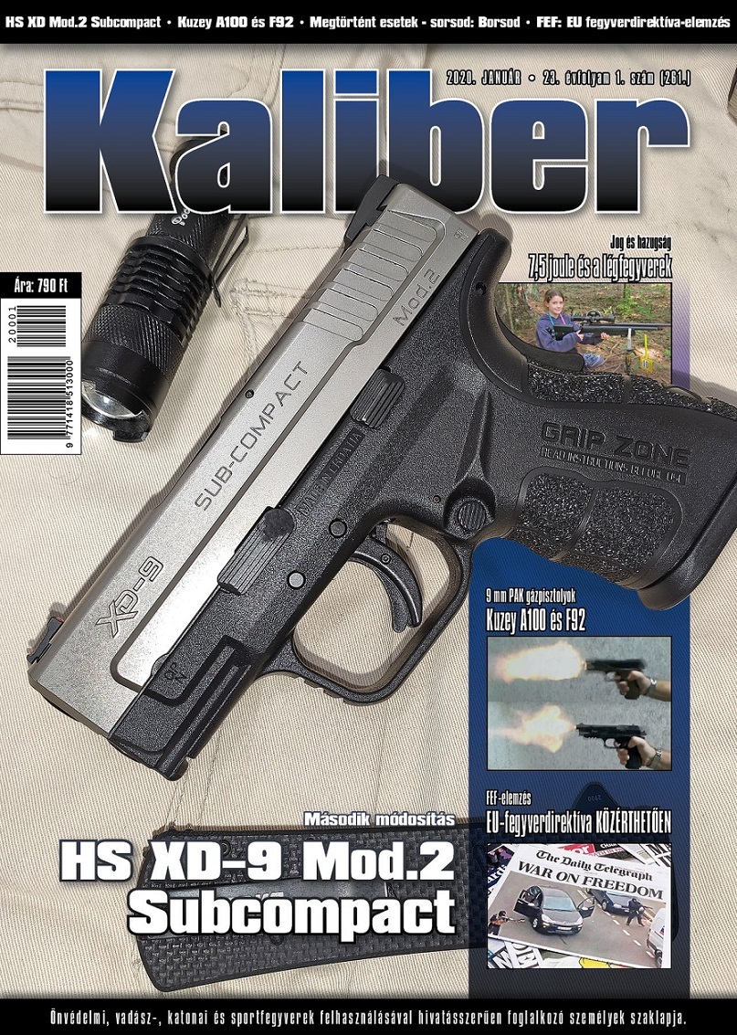 HS (Springfield Armory) XD Mod.2 Subcompact pisztoly 2. rész