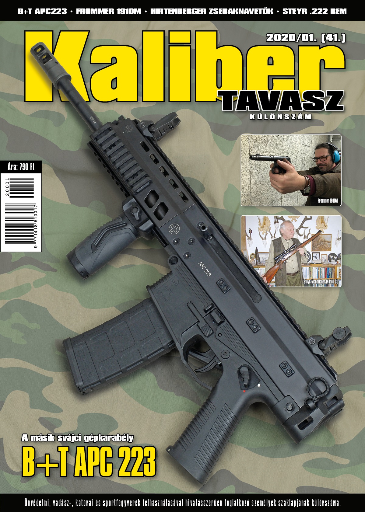 Svájci finommechanika: B+T Apc223 öntöltő karabély – 2. rész