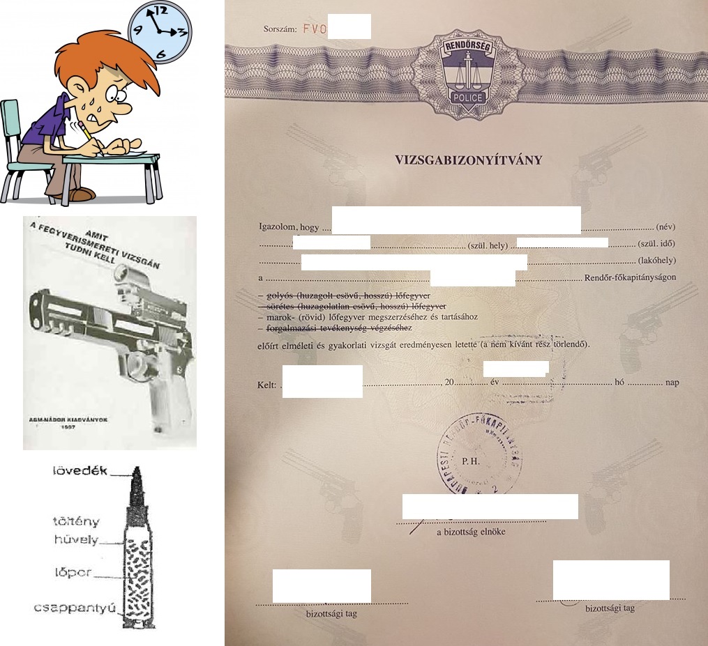 Fegyvernemismereti vizsga - személyes tapasztalatok és hasznos tanulságok