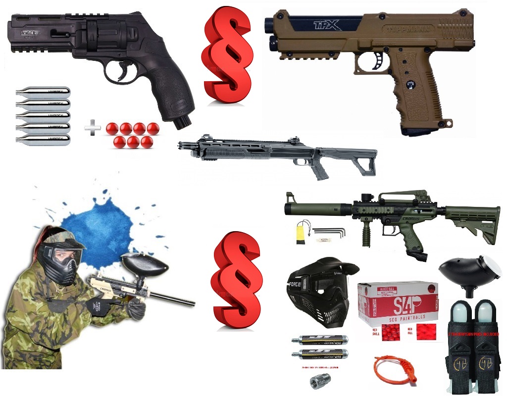 Faék egyszerűen: Paintball markerek és a jog