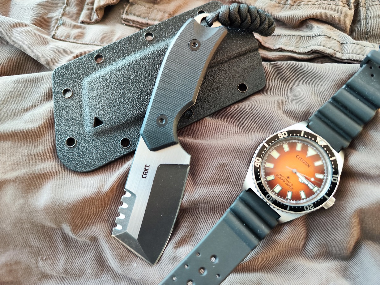 Crkt Razel Compact - miniatűr munkakés kimaxolva