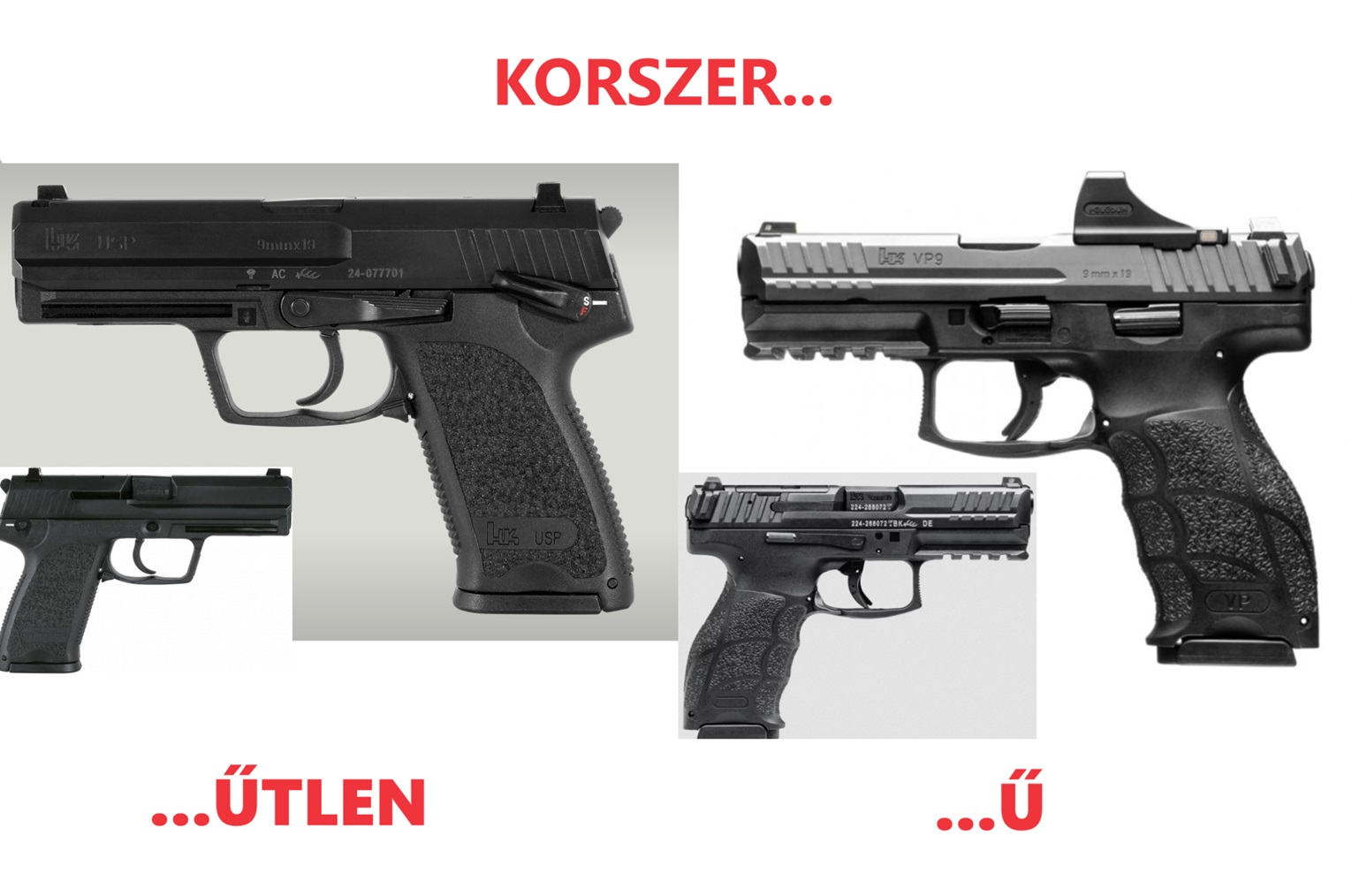Mitől elavult, mitől korszerű egy pisztoly?