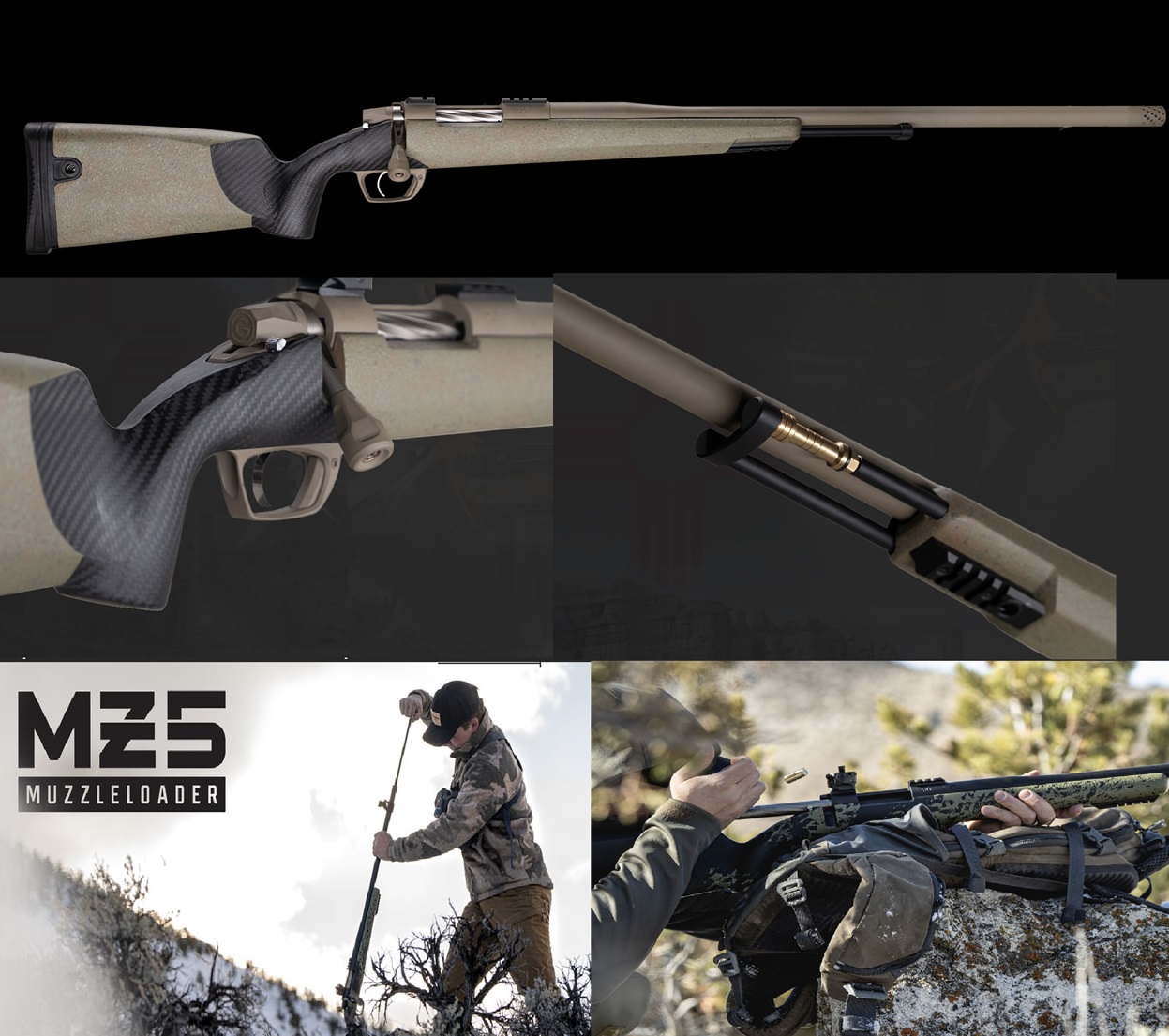Gunwerks Magnus MZ5 - luxus inline elöltöltő puska