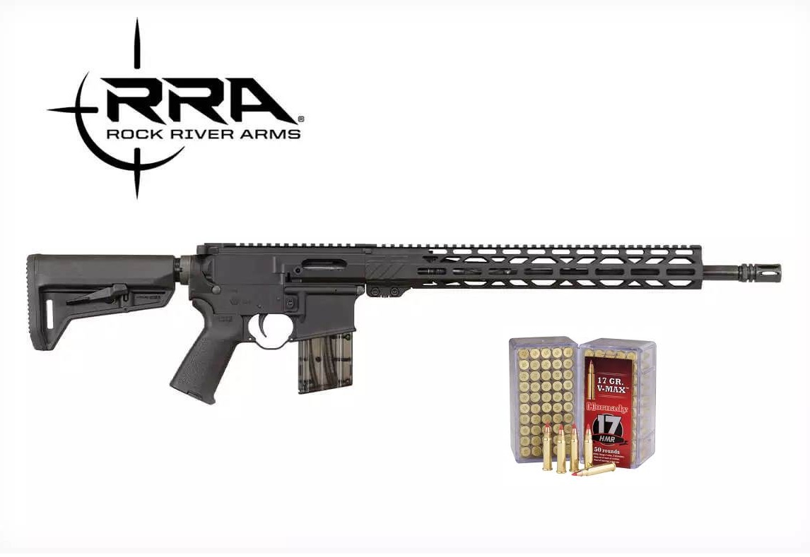 Rock River Arms .17 Hmr gázzal késleltetett öntöltő puska