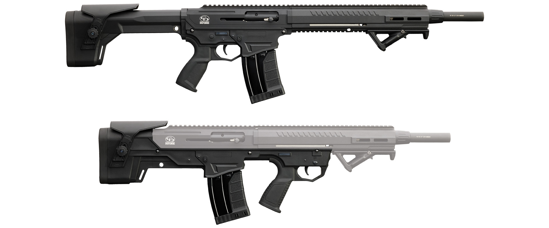 Charles Daly Hydra Combo: török öntöltő sörétes, bullpup váltószettel