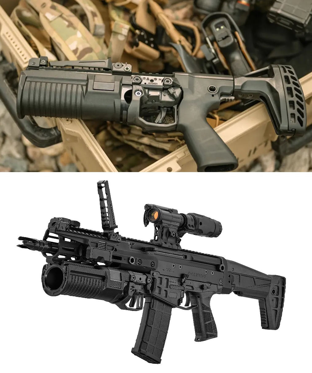 Új CZ GL 40x46 mm-es mini gránátvető