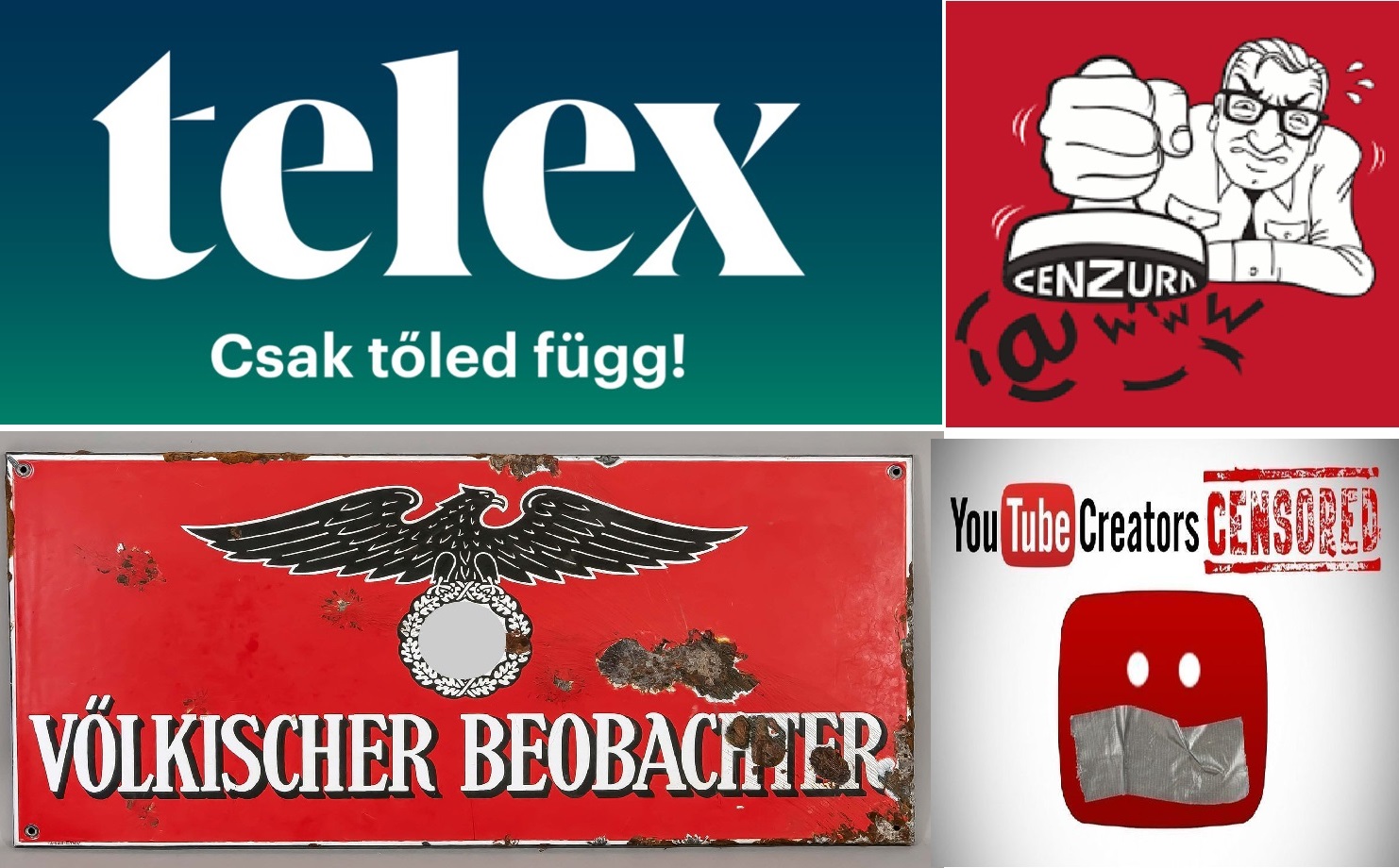 Telex: a fegyverellenes tech-cenzúra éltetése