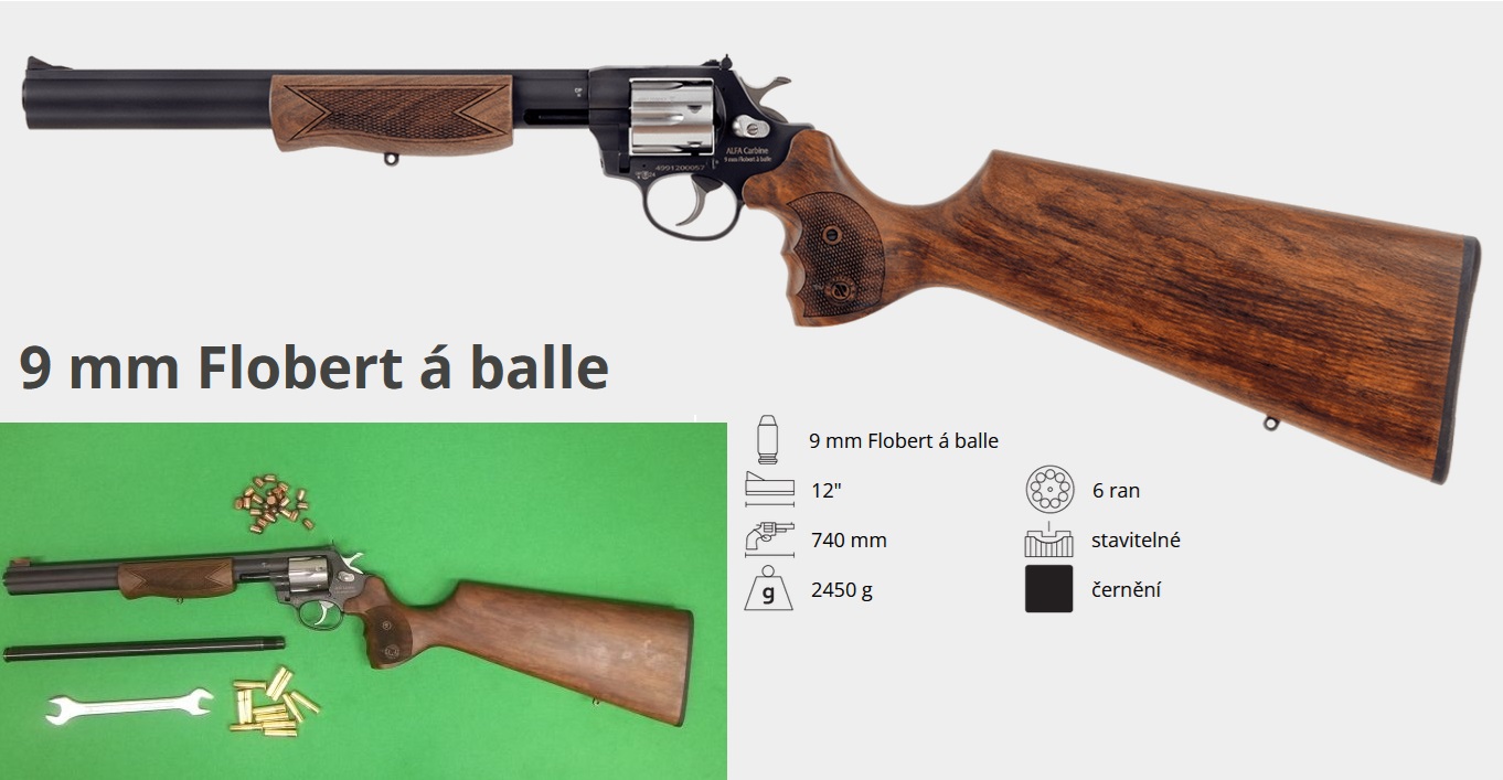 Alfa: 9 mm Flobert revolverpuska