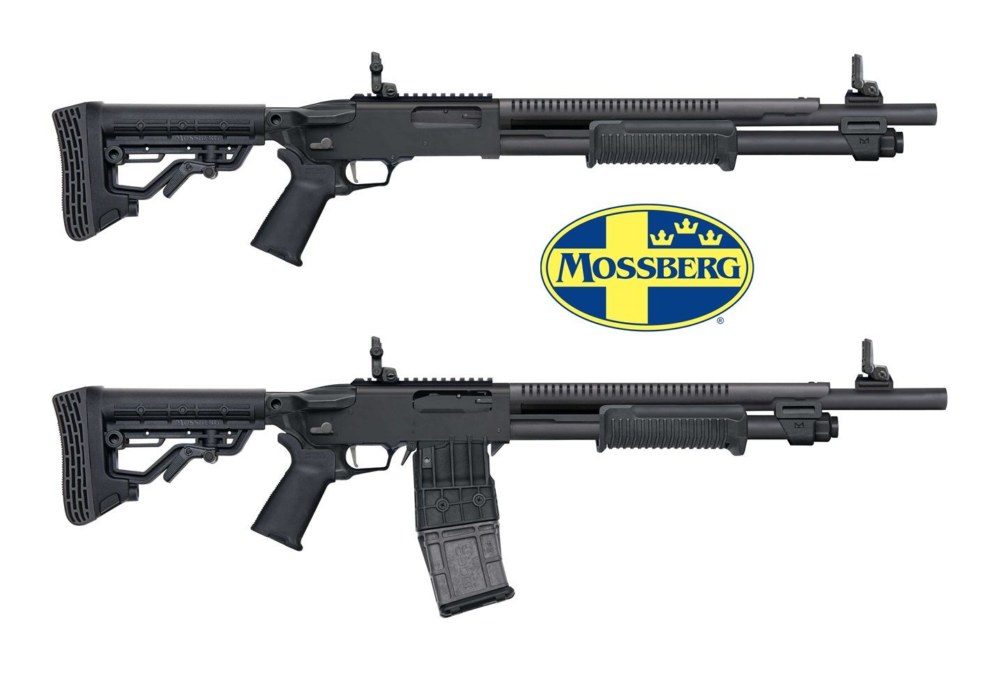 Új taktikai pump action sörétesek a Mossbergtől