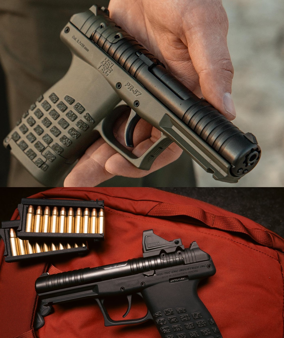Töltőléces pisztoly 2025-ben? KelTec PR57