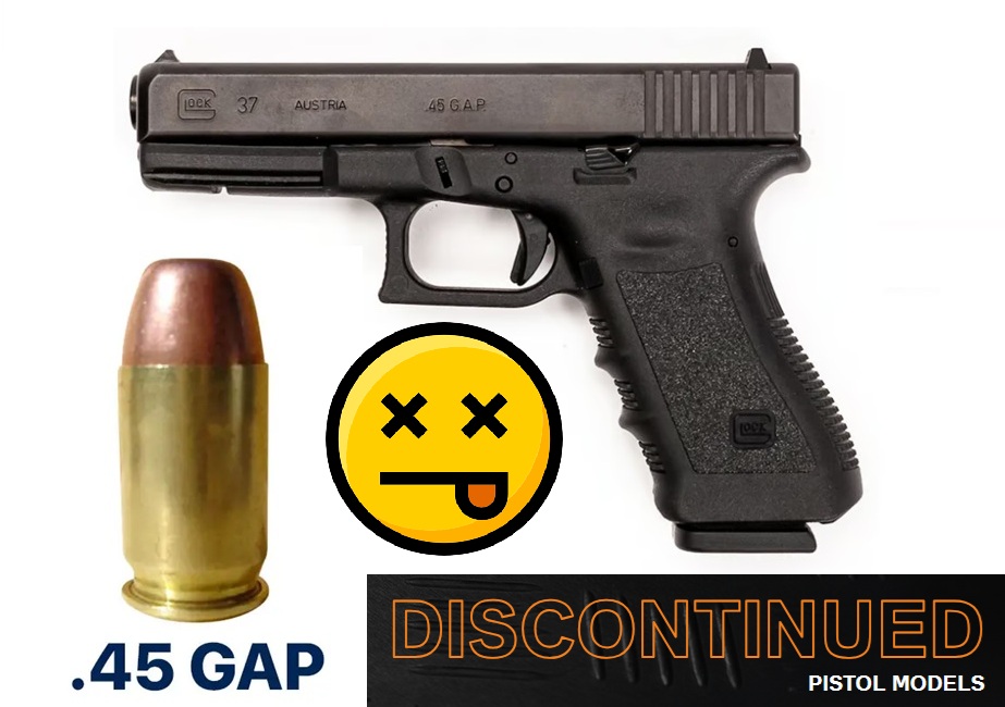 GLOCK: megszűnt az összes .45 Gap kaliberű modell