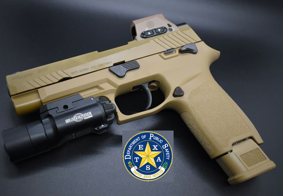 SIG Sauer M17 pisztolyok a Texas Department of Public Safety részére