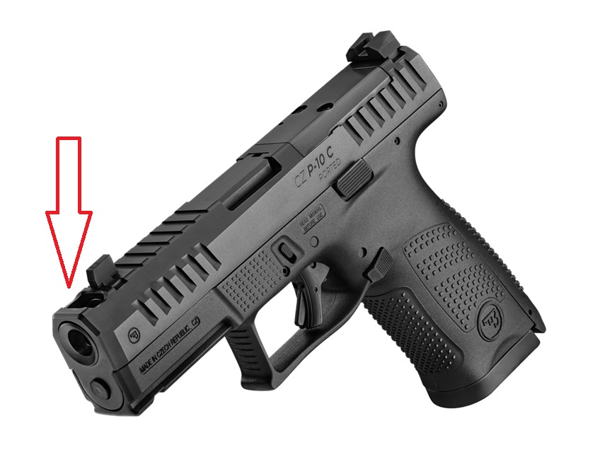 A csehek is felülnek a divathullámra: CZ P-10 C Ported