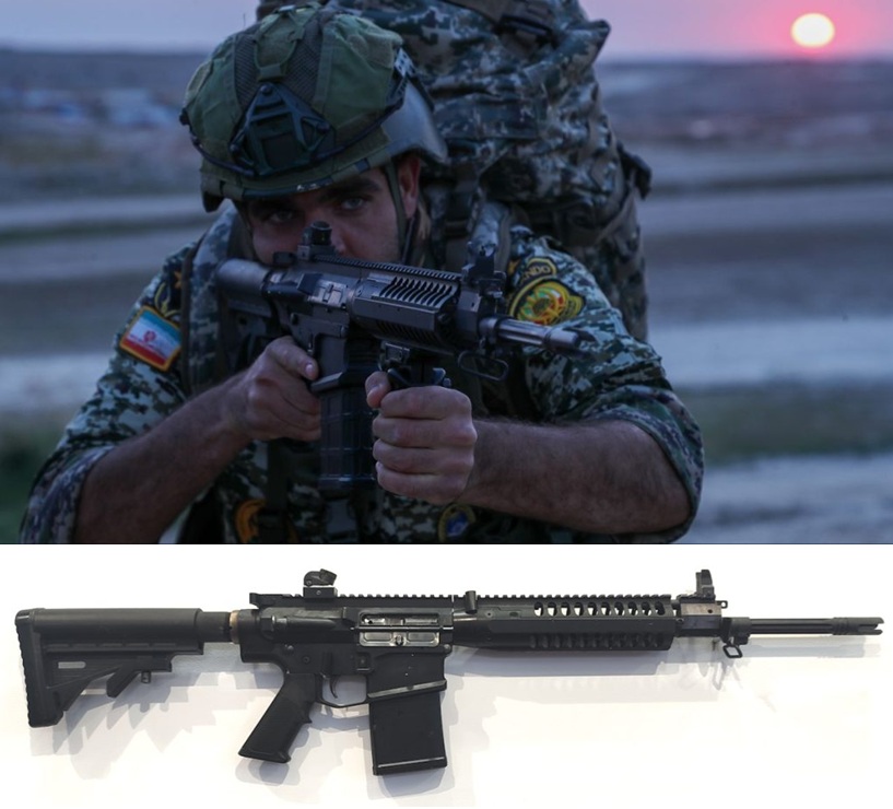 Iráni haderő: leváltják a HK G3-at - HK417-jellegű fegyverre