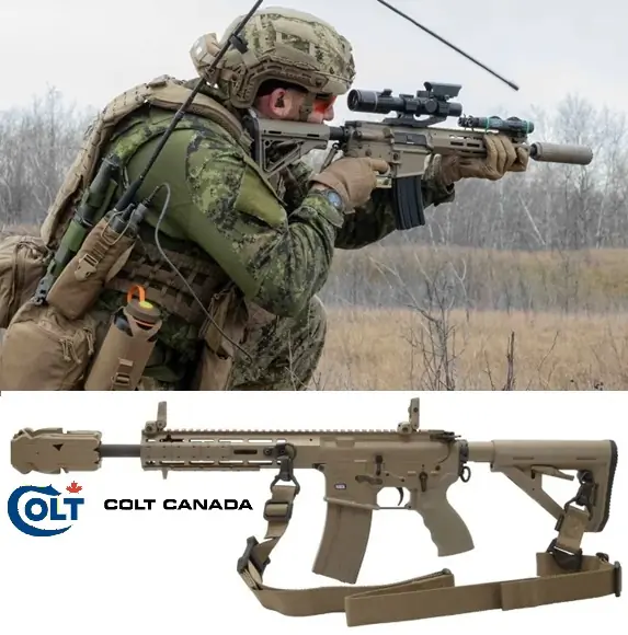 Kanada: lövészfegyvercsere a Colt Cmar-re - számokkal