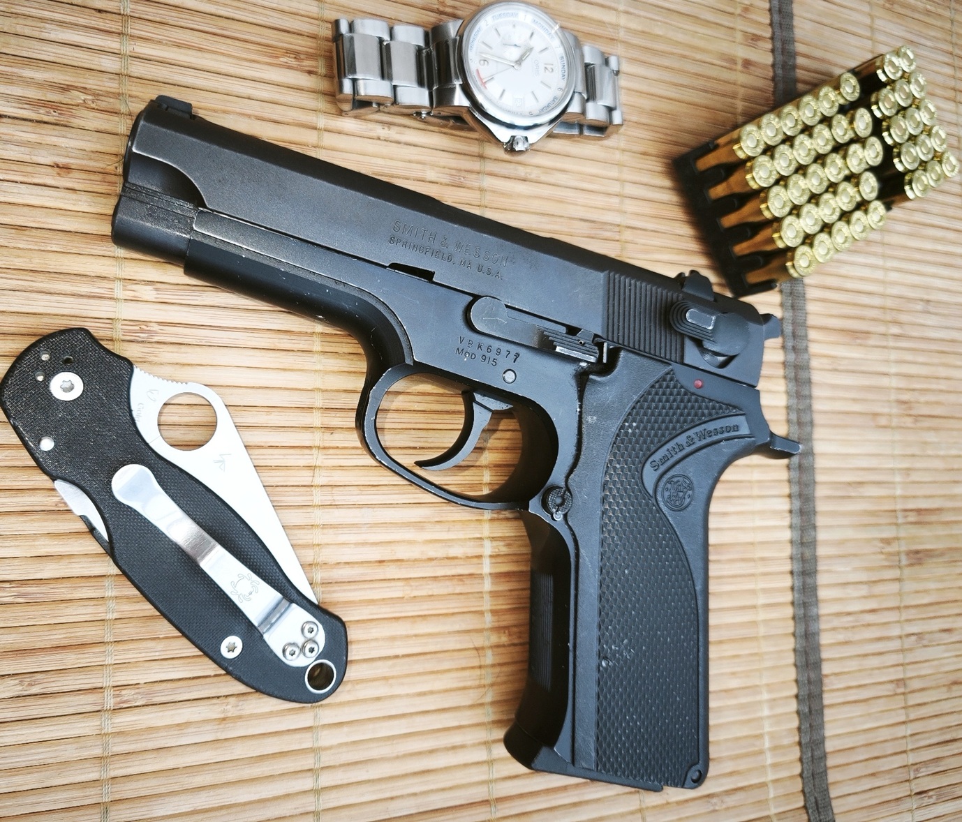Smith & Wesson M915 - a teszkógazdaságos szolgálati