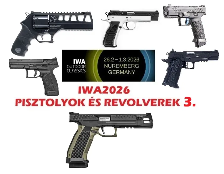 IWA2026 Pisztolyok és revolverek - 3. rész