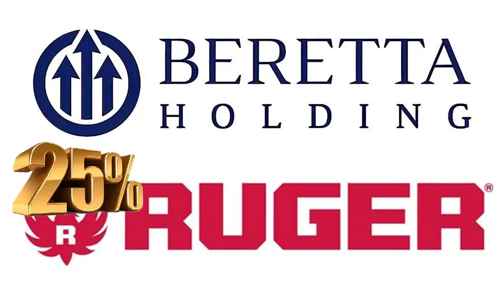 Beretta: övék a Ruger 25%-a