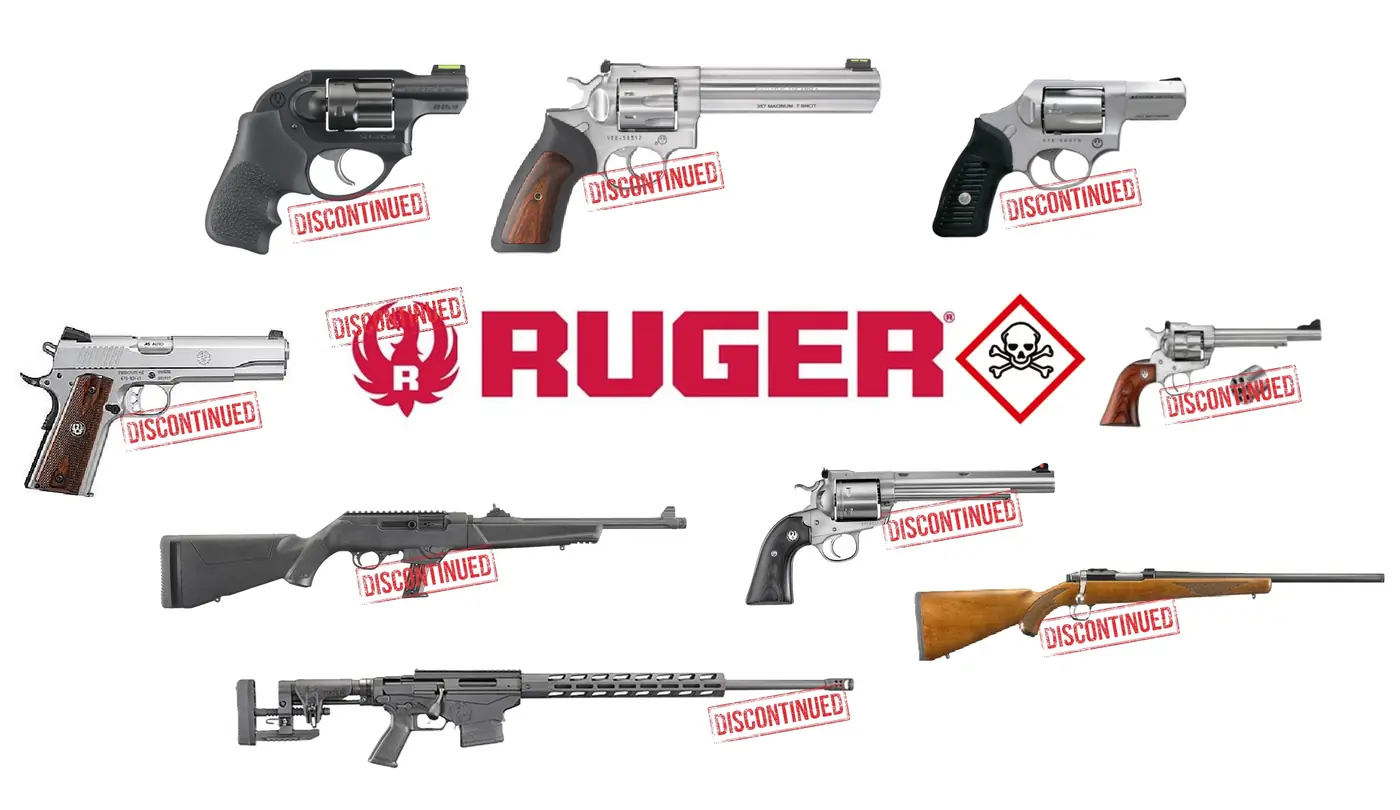 Ruger: szinte az összes ikonikus modell Megszűnik!!!