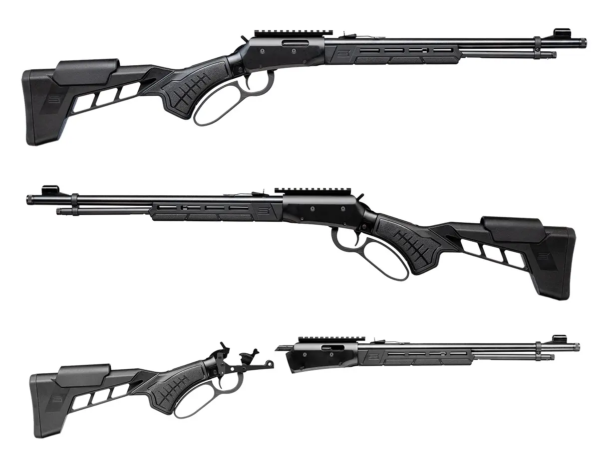 Savage Revel Tactical - kiskaliberű lever action "fekete puska"